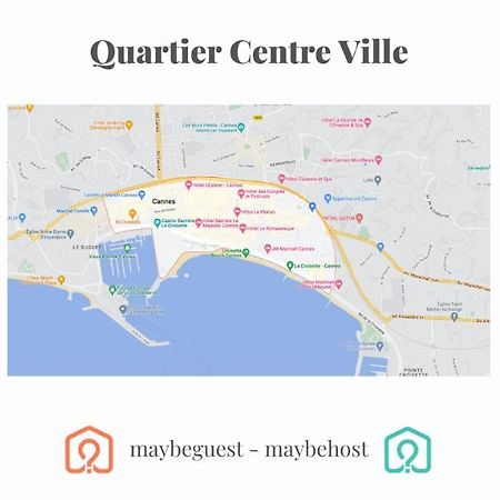 C034-Appt Fonctionnel - Centre Κάννες Εξωτερικό φωτογραφία